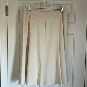 Kim Rogers cream skirt size 12